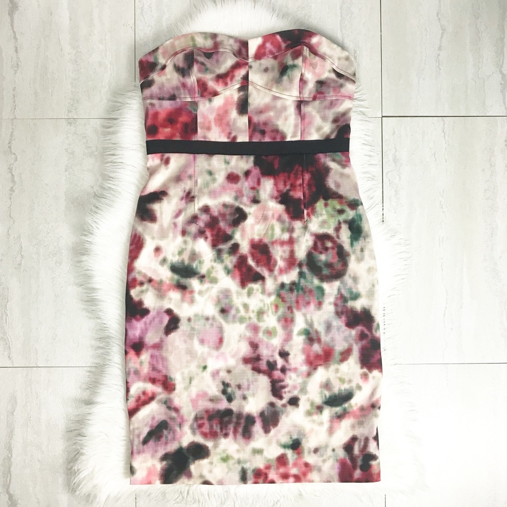 Anthropology  Hedgerow Watercolor Dress Moulinette Soeurs